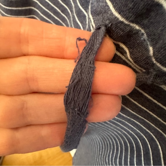 CUPIO stripe cozy dress - practically new - Picture 4 of 6